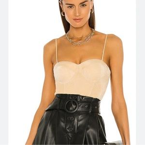 NWT! Misha x revolve nude bodysuit
